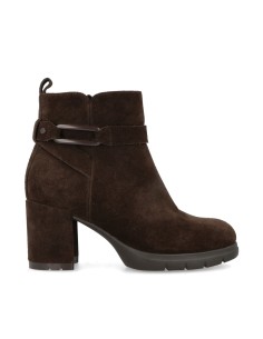 Impronte Fenice Buckle Veloursstiefeletten mit 7 cm Absatz